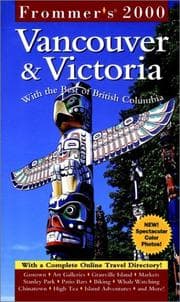 Tapa de Frommer's Vancouver & Victoria 2000 (City Annual)