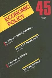 Tapa de Economic Policy 45