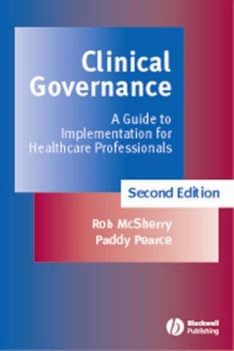 Tapa de Clinical governance