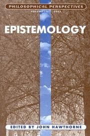 Tapa de Epistemology