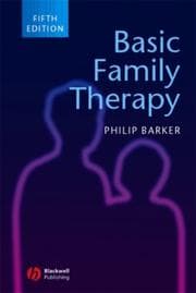 Tapa de Basic Family Therapy