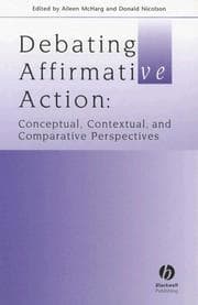 Tapa de Debating Affirmative Action