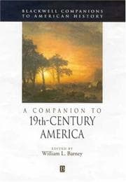 Tapa de A Companion to 19th-Century America