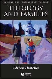 Tapa de Theology and Families (Challenges in Contemporary Theology)
