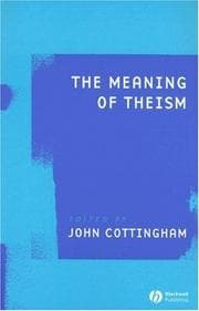 Tapa de The meaning of theism