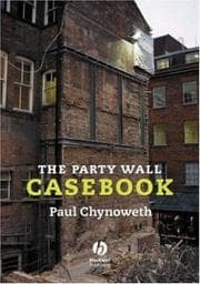 Tapa de The Party Wall Casebook