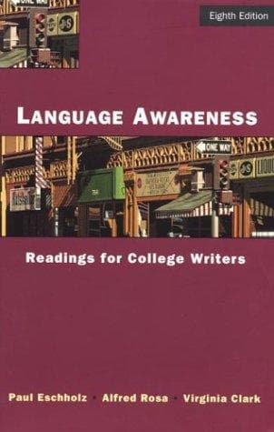 Tapa de Language awareness
