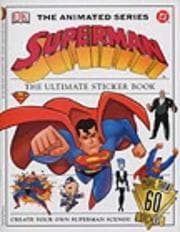 Tapa de DC Animated Superman Sticker Book