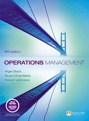 Tapa de Operations Management with Companion Website with GradeTracker Student Access Card