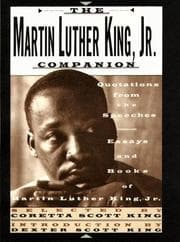 Tapa de The Martin Luther King, Jr. Companion
