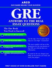 Tapa de GRE answers to the real essay questions
