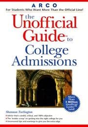 Tapa de UG/College Admissions (Unofficial Guides)
