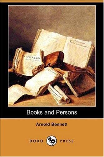 Tapa de Books and Persons (Dodo Press)