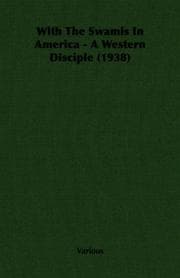 Tapa de With The Swamis In America - A Western Disciple (1938)