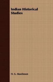 Tapa de Indian historical studies