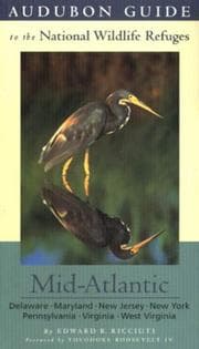 Tapa de Audubon guide to the national wildlife refuges