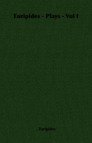 Tapa de Euripides - Plays - Vol I