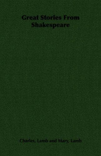 Tapa de Great Stories From Shakespeare