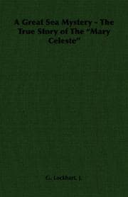 Tapa de A Great Sea Mystery - The True Story of The "Mary Celeste"