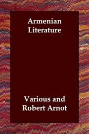 Tapa de Armenian Literature