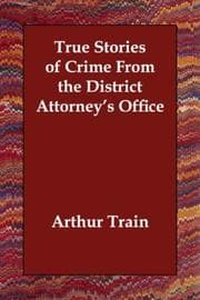 Tapa de True Stories of Crime from the District Attorney's Office