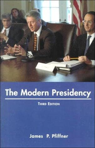 Tapa de The modern presidency