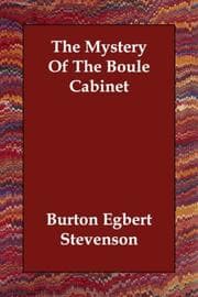 Tapa de The Mystery of the Boule Cabinet