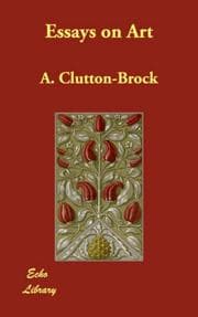 Tapa de Essays on Art
