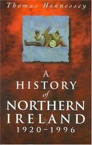 Tapa de A history of Northern Ireland, 1920-1996