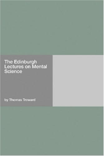 Tapa de The Edinburgh Lectures on Mental Science