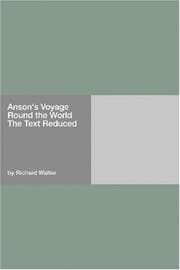 Tapa de Anson's Voyage Round the World (The Text Reduced)