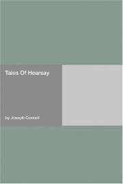 Tapa de Tales of hearsay