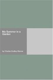 Tapa de My summer in a garden