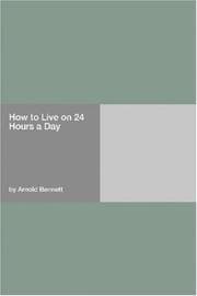 Tapa de How to live on 24 hours a day