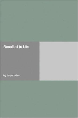 Tapa de Recalled to Life