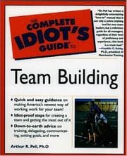 Tapa de The complete idiot's guide to team building