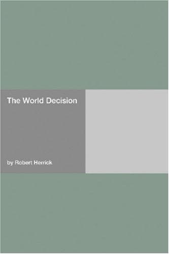 Tapa de The World Decision
