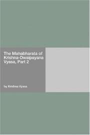 Tapa de The Mahabharata of Krishna-Dwaipayana Vyasa, Part 2