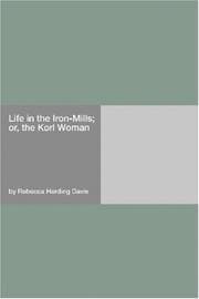 Tapa de Life in the Iron-Mills; or, the Korl Woman