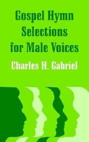 Tapa de Gospel Hymn Selections for Male Voices