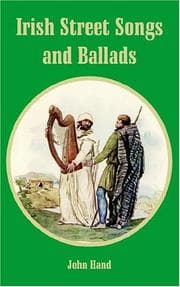 Tapa de Irish Street Songs And Ballads