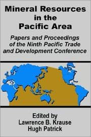 Tapa de Mineral resources in the Pacific area
