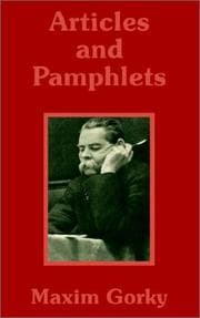 Tapa de Maxim Gorky