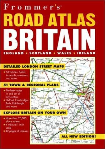 Tapa de Road Atlas Britain