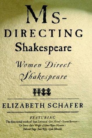 Tapa de MsDirecting Shakespeare