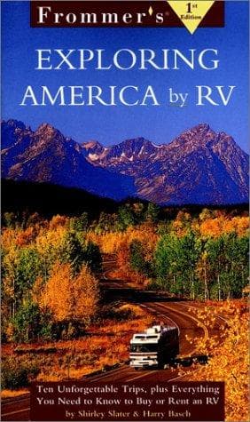 Tapa de Frommers Exploring America by RV, 1st Edition