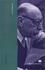 Tapa de The New Grove Stravinsky