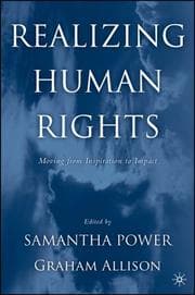 Tapa de Realizing human rights