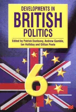 Tapa de Developments in British Politics 6