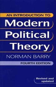 Tapa de An Introduction To Modern Political Theory